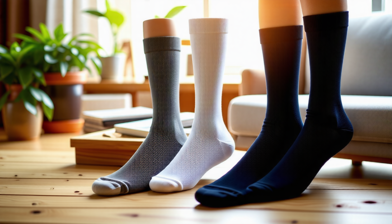 découvrez notre sélection des meilleures chaussettes de compression pour soulager les varices. alliant confort et efficacité, elles favorisent la circulation sanguine et réduisent la douleur. profitez d'un bien-être durable avec des modèles élégants adaptés à tous les besoins.